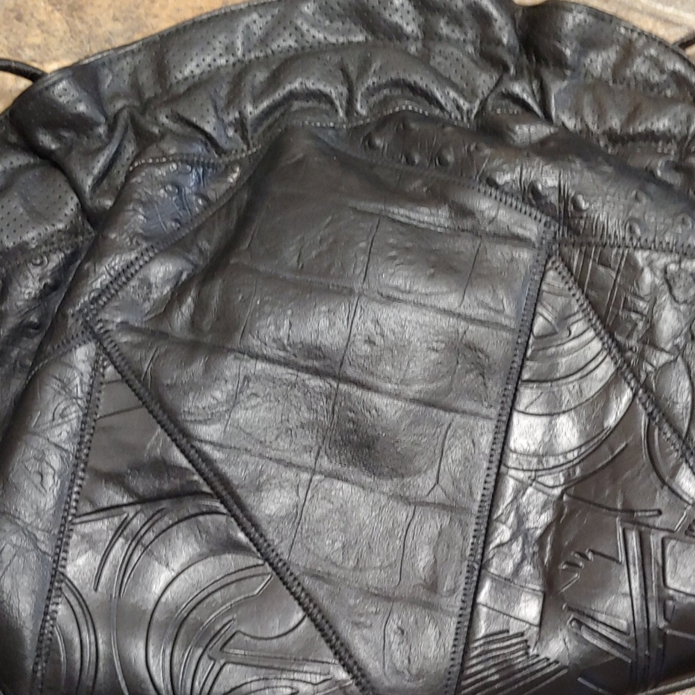 Leon's New York leather bag... Beautiful - Picture 10 of 15